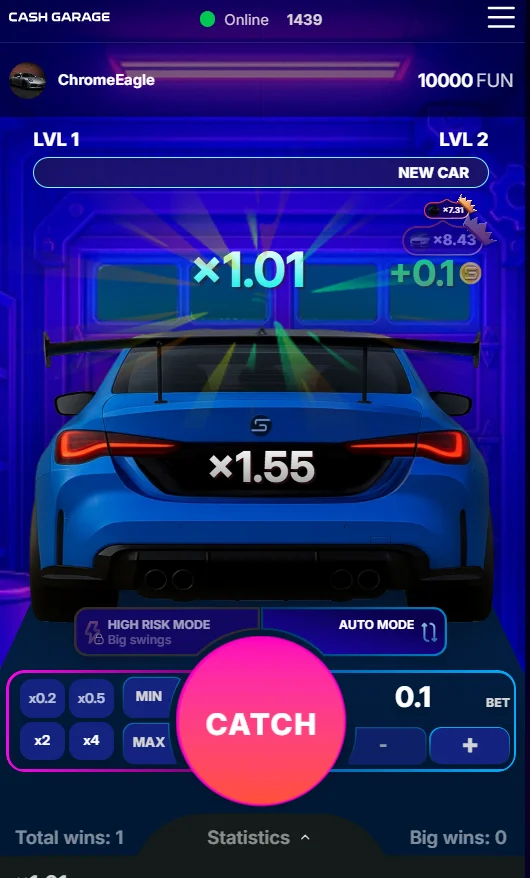 Cash Garage Bonus